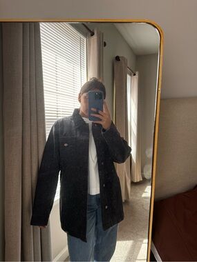 Dickies Black Bomber-Style Work Jacket